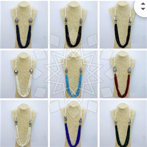 Fashion Gem and Crystals Beaded Necklace Package