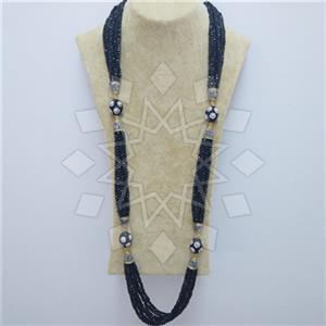 Fashion Gem and Crystals Beaded Necklace