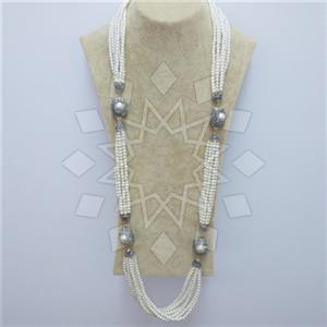 Fashion Gem and Crystals Beaded Necklace