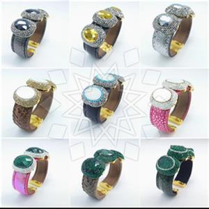 Fashion Gem and Crystals Cuff Bracelets Package