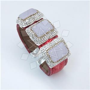Fashion Gem and Crystals Cuff Bracelets