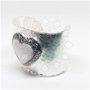 Fashion Gem and Crystals Cuff Bracelets
