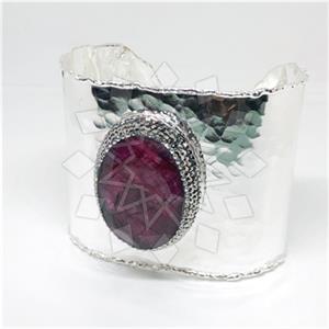 Fashion Gem and Crystals Cuff Bracelets