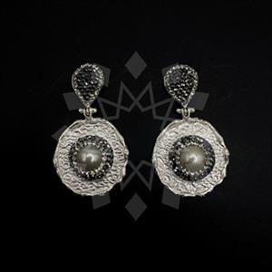 Fashion Gem and Crystals Dangle Earrings