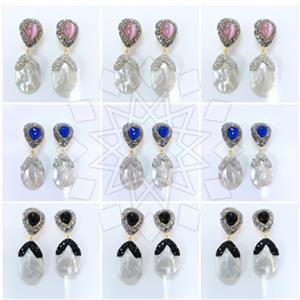 Fashion Gem and Crystals Double Drop Earrings Package