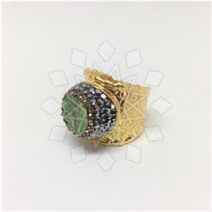 Fashion Gem and Crystals Gemstone Rings