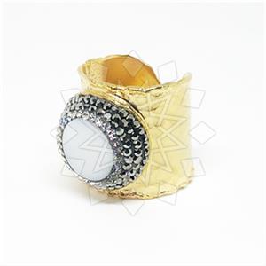 Fashion Gem and Crystals Gemstone Rings