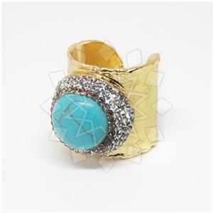 Fashion Gem and Crystals Gemstone Rings