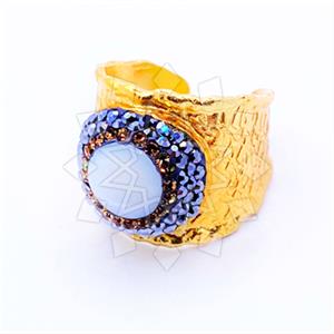 Fashion Gem and Crystals Gemstone Rings