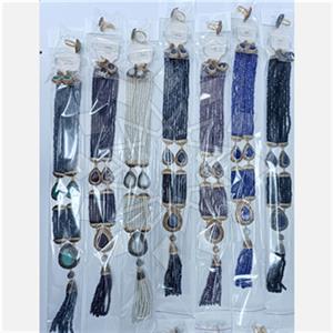 Fashion Gem and Crystals Ring Earring Necklace Sets Package