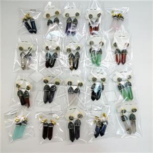 Fashion Gem and Crystals Single Drop Earrings Package