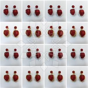 Fashion Gem and Crystals Single Drop Earrings Package