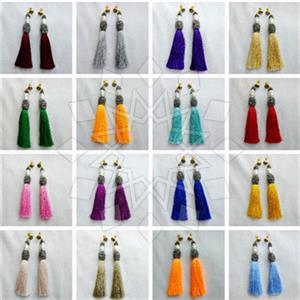 Fashion Gem and Crystals Tassel Earring Package