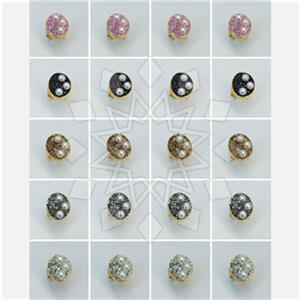 Fashion Gem and Crystals Triple Gemstone Rings Package