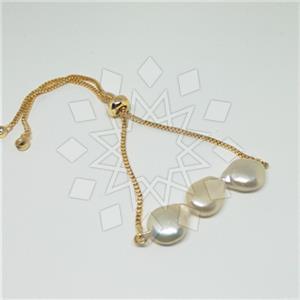 Fashion Gemstone and Crystal  Adjustable Bracelet