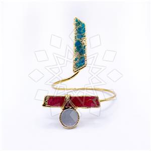 Fashion Gemstone  Bangle Bracelets