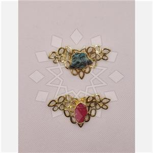 Fashion Gemstone  Brooch