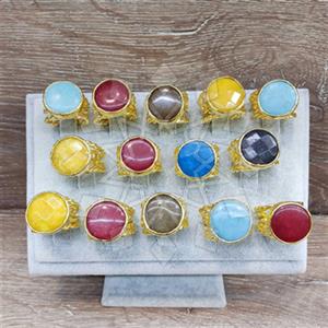 Fashion Gemstone  Gemstone Rings Package