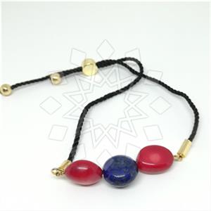 Fashion Gemstone  Macrame String Bracelets