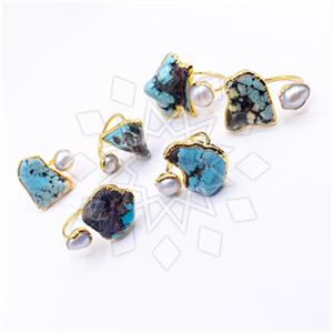 Fashion Gemstone  Multi Gemstone Rings Package