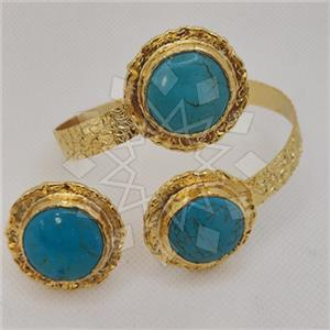 Fashion Gemstone  Ring Bracelet Sets