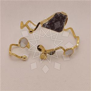 Fashion Gemstone  Ring Bracelet Sets
