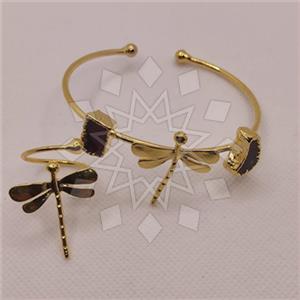 Fashion Gemstone  Ring Bracelet Sets