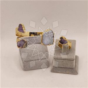 Fashion Gemstone  Ring Bracelet Sets