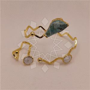Fashion Gemstone  Ring Bracelet Sets