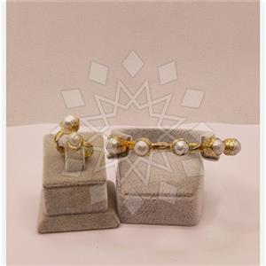 Fashion Gemstone  Ring Bracelet Sets