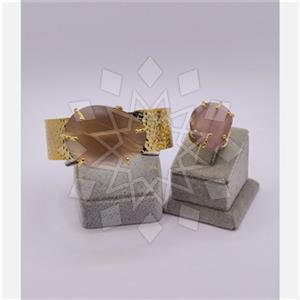 Fashion Gemstone  Ring Bracelet Sets
