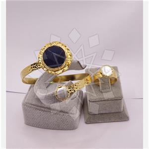 Fashion Gemstone  Ring Bracelet Sets