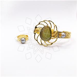 Fashion Gemstone  Ring Bracelet Sets