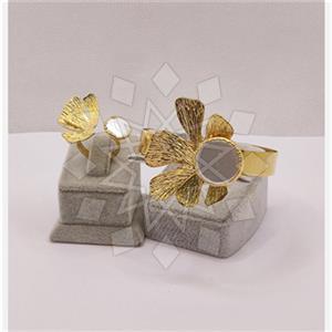 Fashion Gemstone  Ring Bracelet Sets