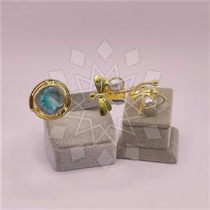 Fashion Gemstone  Ring Bracelet Sets