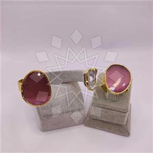 Fashion Gemstone  Ring Bracelet Sets