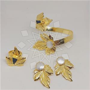 Fashion Gemstone  Ring Earring Bracelet Sets