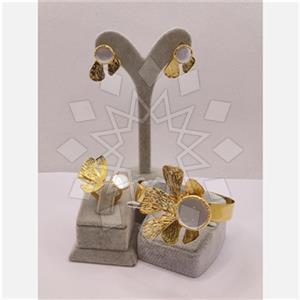 Fashion Gemstone  Ring Earring Bracelet Sets