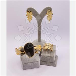 Fashion Gemstone  Ring Earring Bracelet Sets