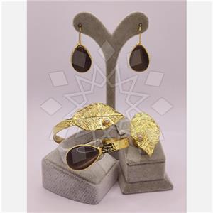 Fashion Gemstone  Ring Earring Bracelet Sets