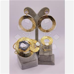 Fashion Gemstone  Ring Earring Bracelet Sets