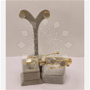 Fashion Gemstone  Ring Earring Bracelet Sets