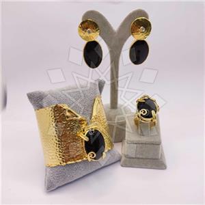 Fashion Gemstone  Ring Earring Bracelet Sets