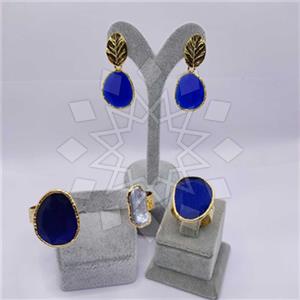 Fashion Gemstone  Ring Earring Bracelet Sets