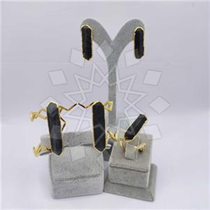 Fashion Gemstone  Ring Earring Bracelet Sets