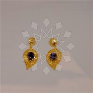 Fashion Gemstone Statement Earrings