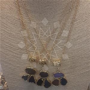 Fashion Gemstone  Unique Necklace