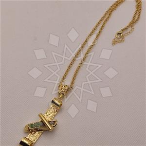 Fashion Gemstone Pendant Necklace