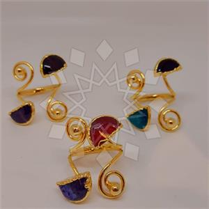 Fashion Gemstone Cocktail Rings