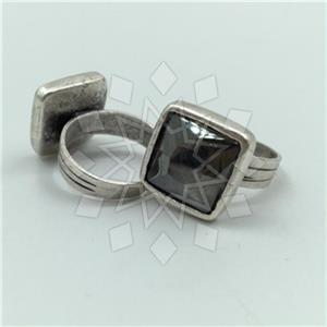 Fashion Geometric Gemstone Rings
